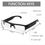 थंबनेल: Full HD Half Frame Spy Specs Camera HD Eye Glasses Hidden camera Audio Video Rec