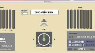 3 Dio OMNI用Pannerをリリース