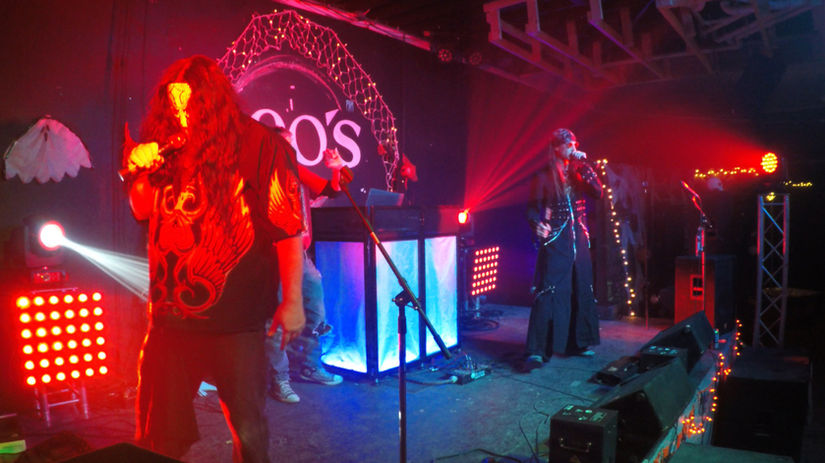 BKB & RelliK on stage at The Slice