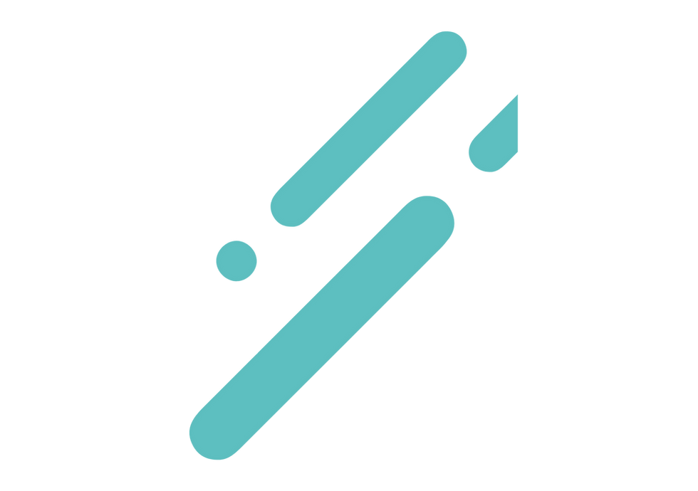 teal accent decoration
