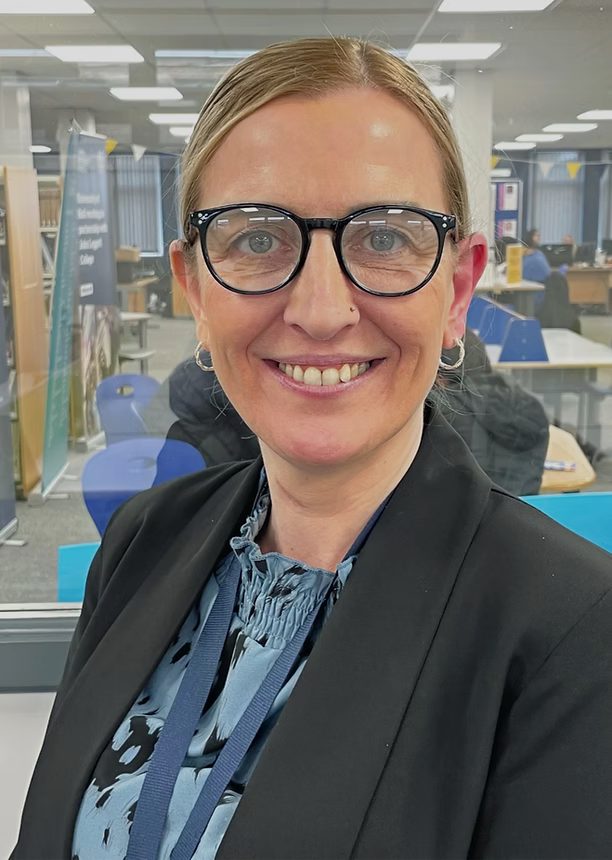 Becky jones portrait - mental health support worker at JLC