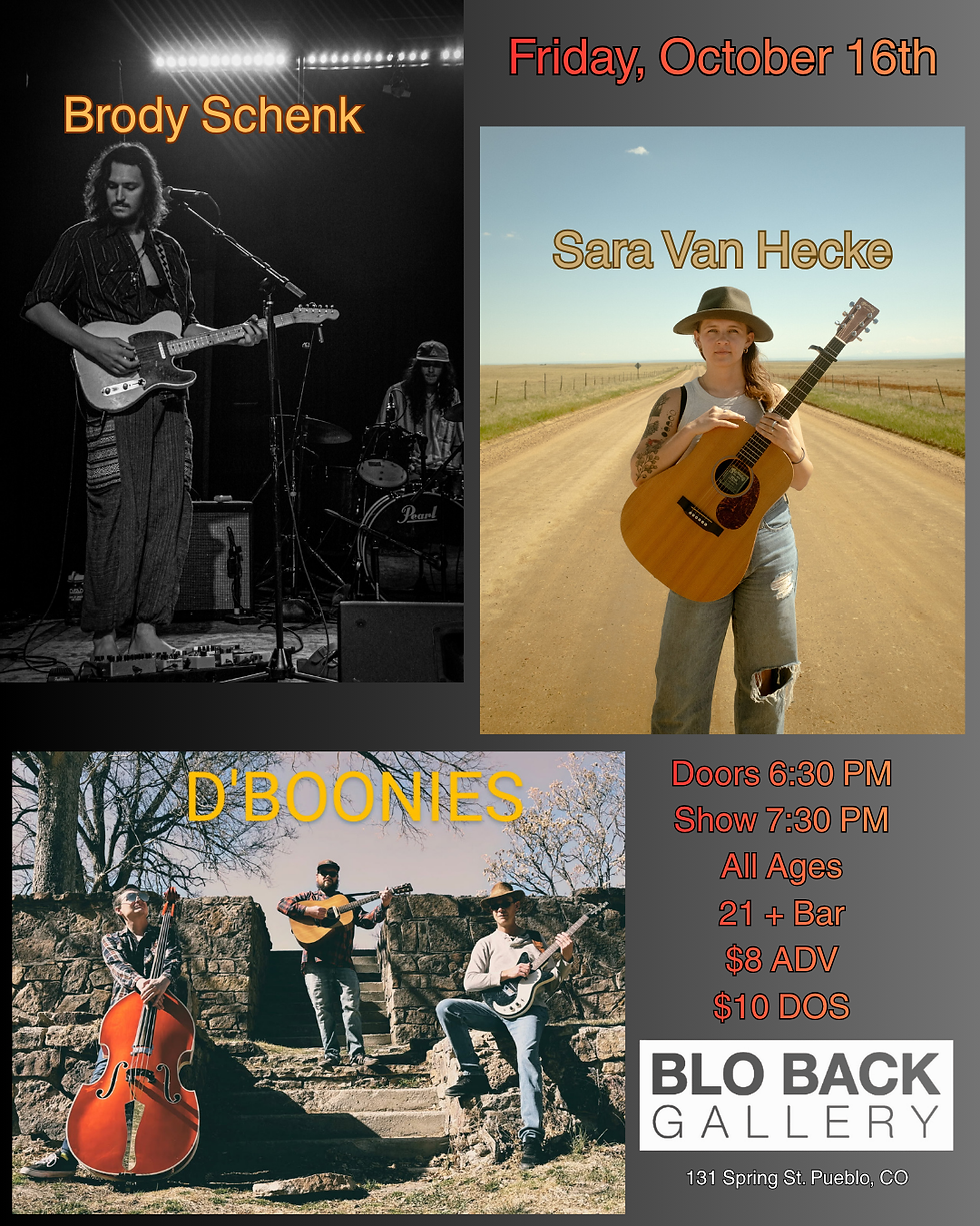 Brody Schenk, Sara Van Hecke & D’Boonies