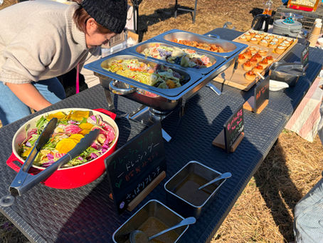 農園地ランチのレシピをお届けします