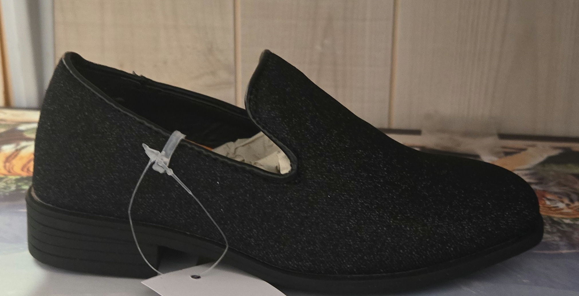 JA Kids Black Shoe 2343464 size 1