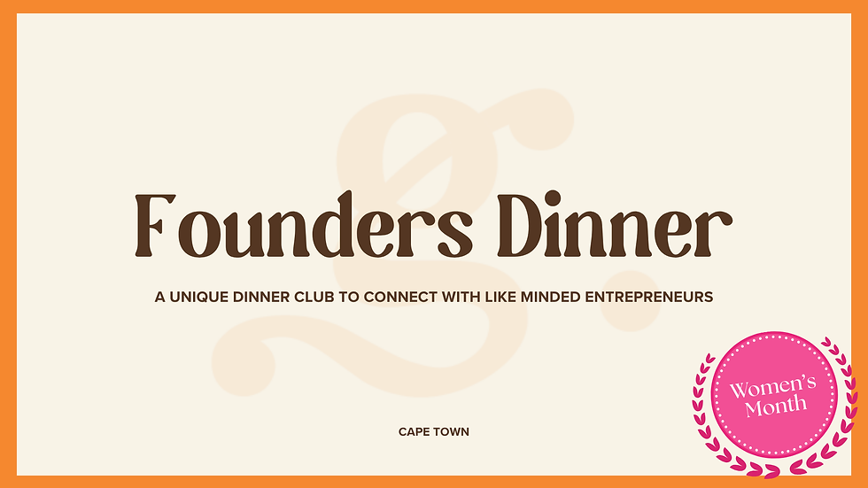 Founders Dinner Club