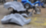 Fibre glass body shell ready to paint - B&I Engineering