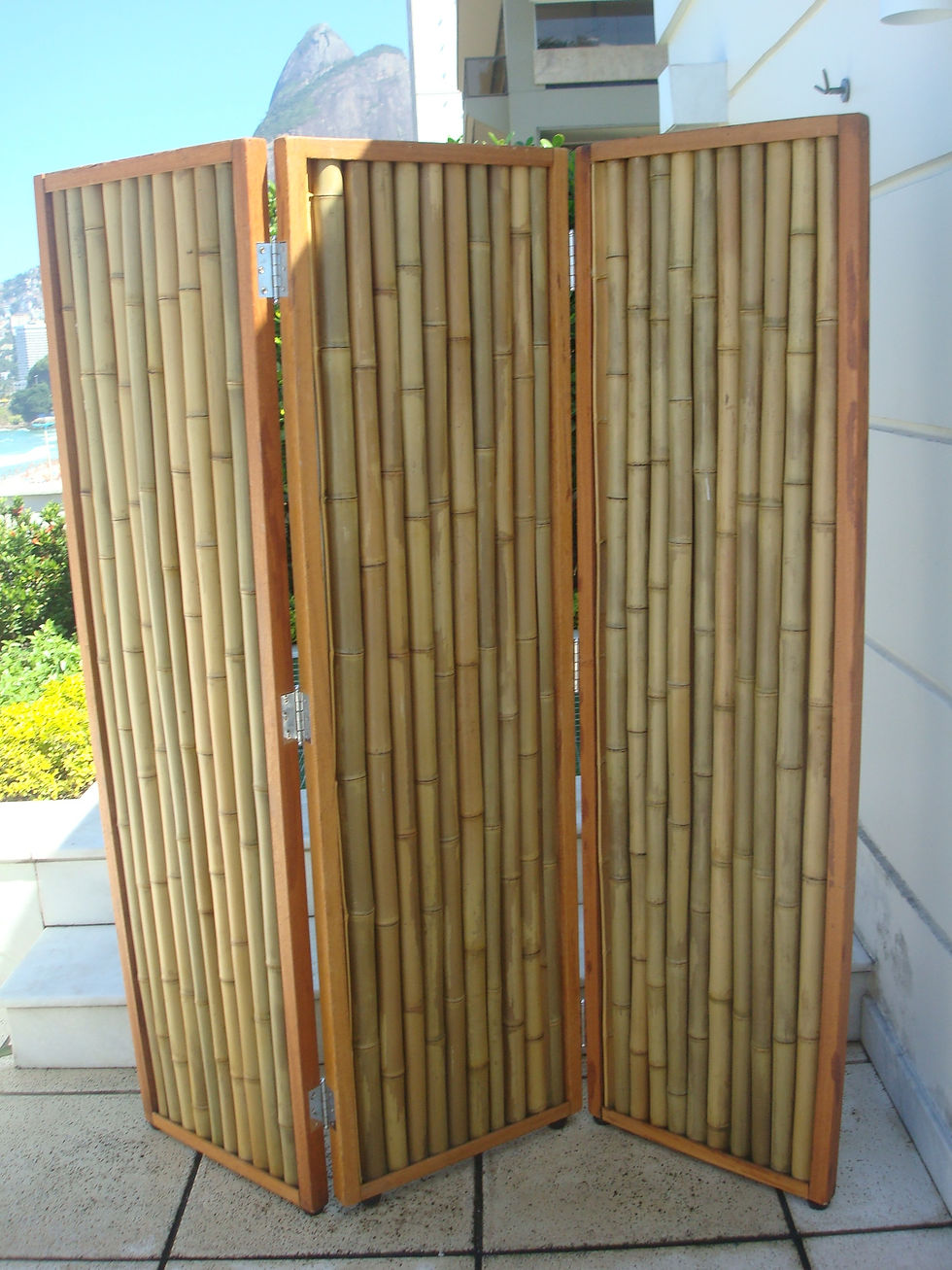 Biombo de Bambu