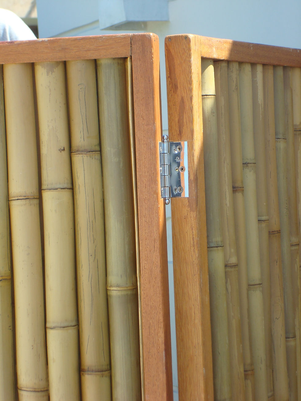 Biombo de Bambu