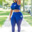 Thumbnail: Blueberry Crush - High Neck Mesh Seamless Sports Bra