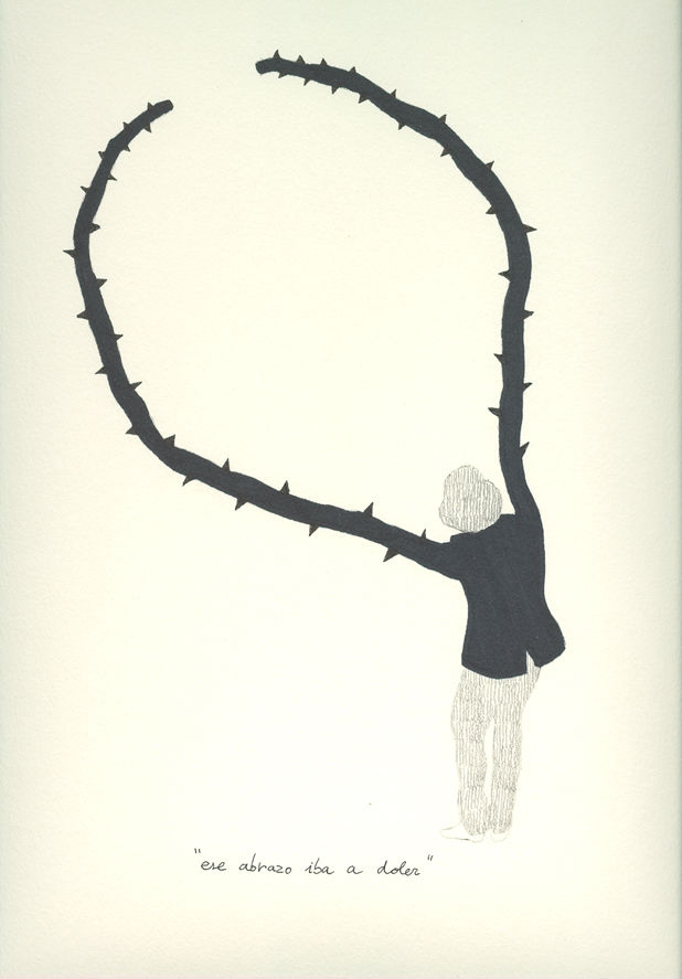 Ese abrazo iba a doler