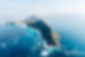 Cape Point and Cape of good hope (South Africa) aerial view shot