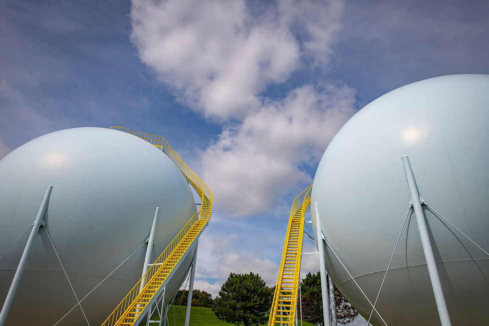 South Shore Gas Spheres