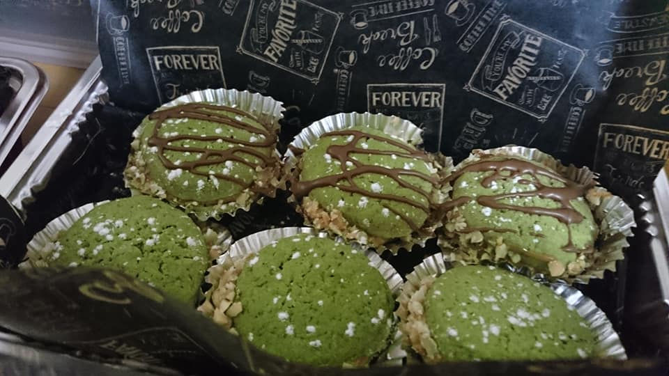 Matcha Alfajores