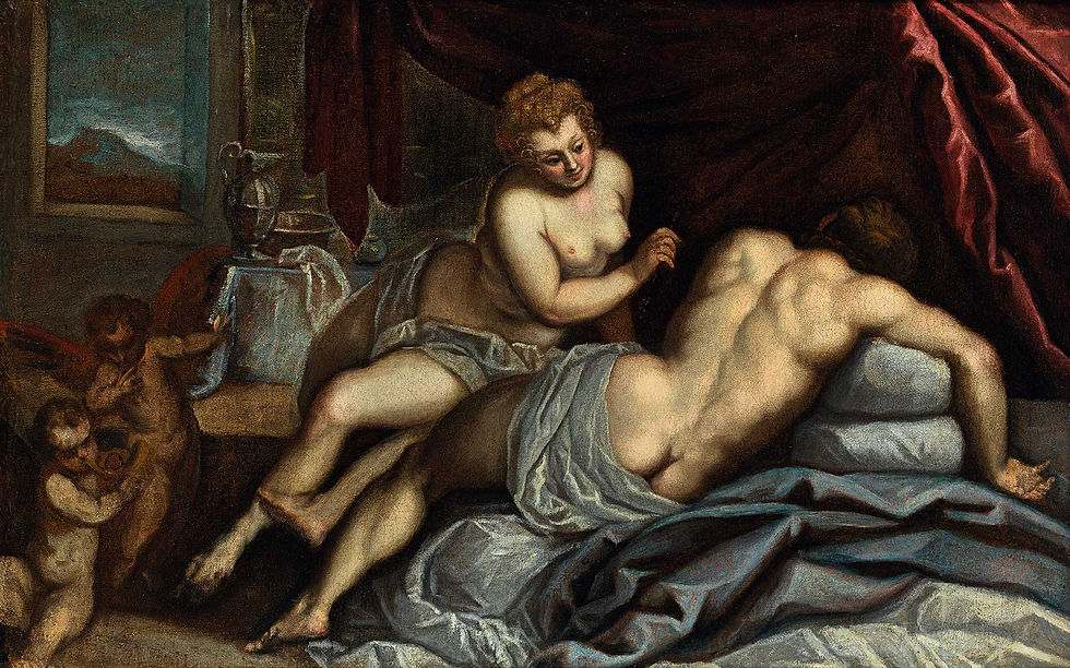 Jacopo Palma 1544 - 1628 (Venedig) Venus und Adonis