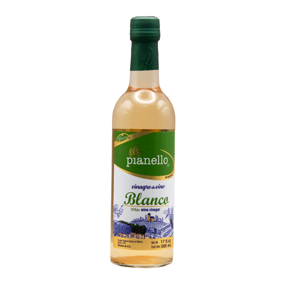 Vinagre de Vino Blanco Pianello 500gr