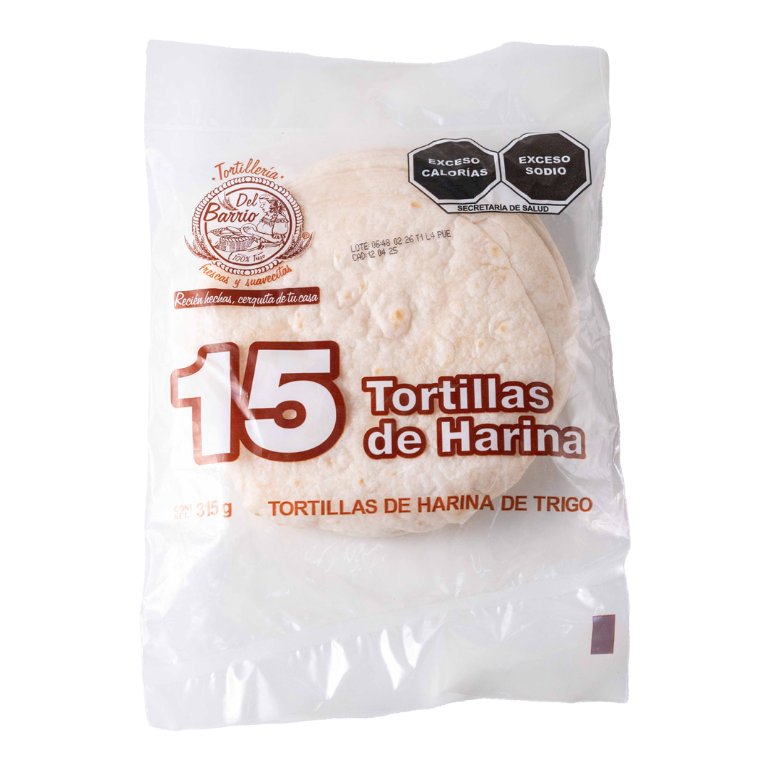 Tortillas de Harina del Barrio 315gr
