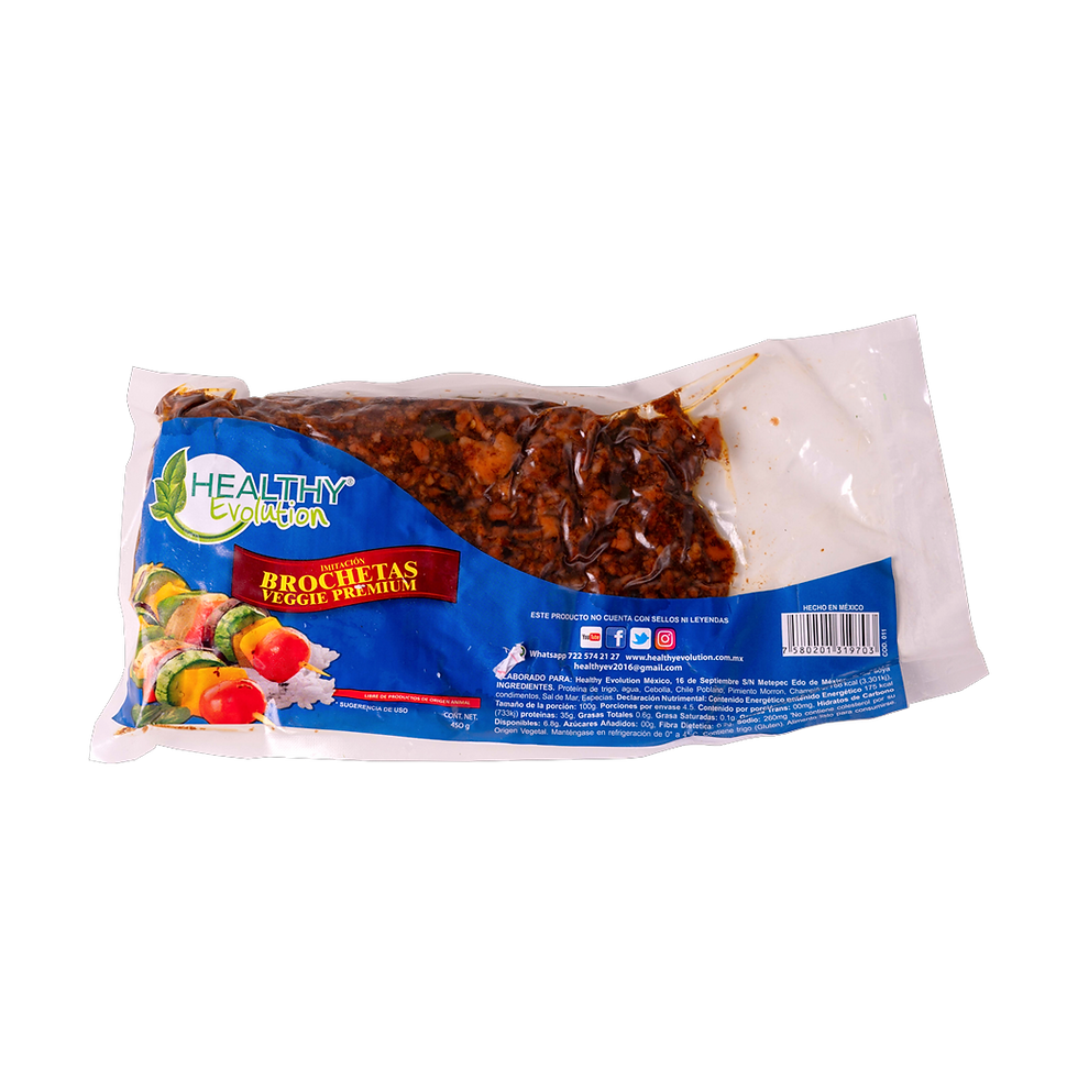 Brochetas Veggie Premium Healthy Evolution 450gr