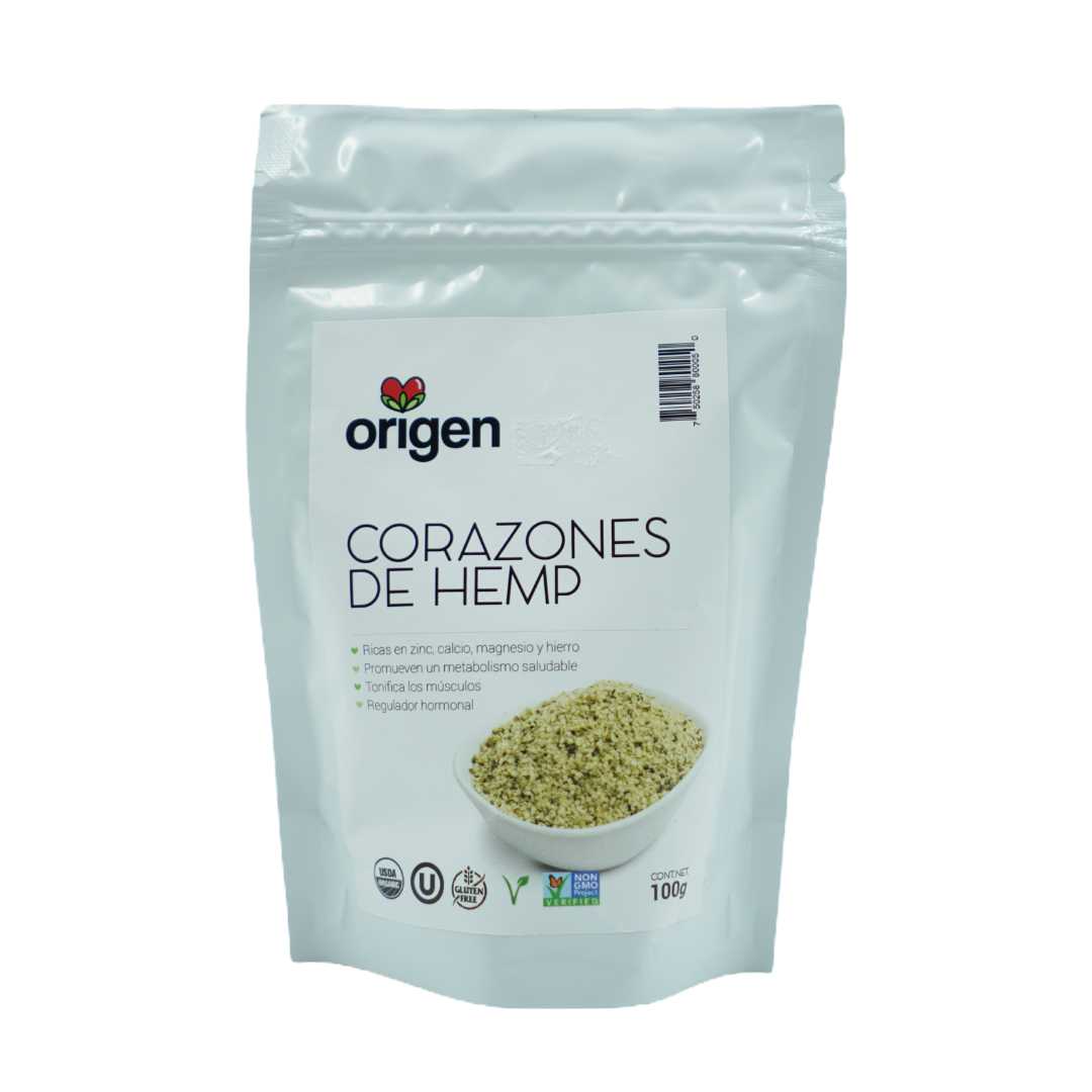 Corazones de Hemp Origen