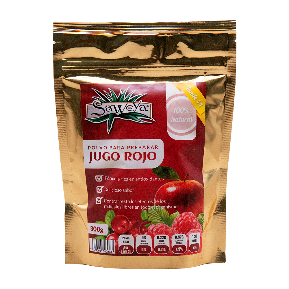 Jugo Rojo Saweya 300gr