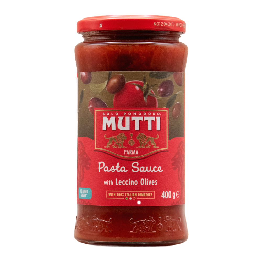 Salsa de Tomate con Aceituna Mutti 400gr