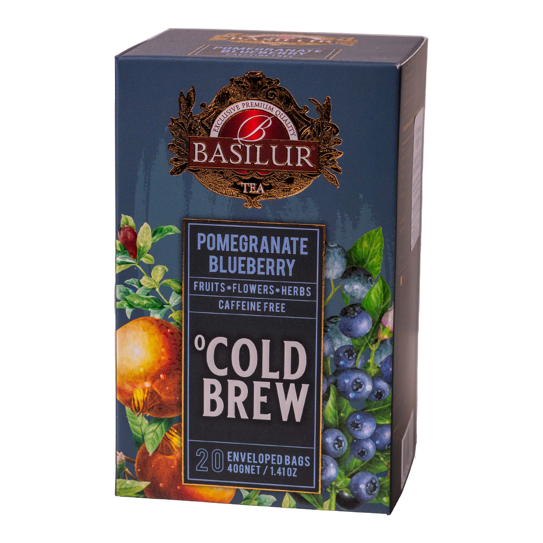Té Granada Arandano Cold Brew Basilur 40gr / 20 sobres