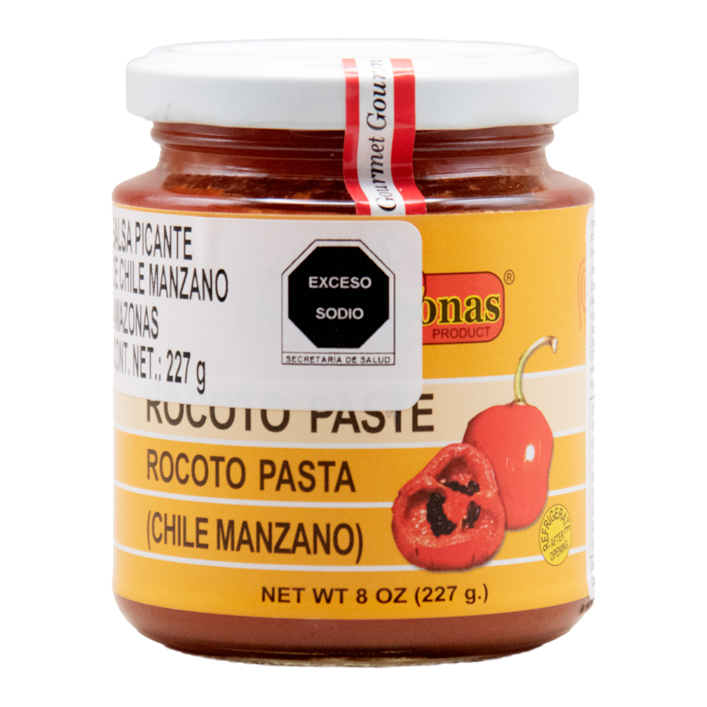 Pasta de Chile Manzano Rocoto Amazonas 227gr