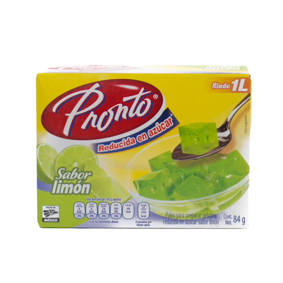 Miniatura: Polvo para preparar gelatina Pronto 84gr