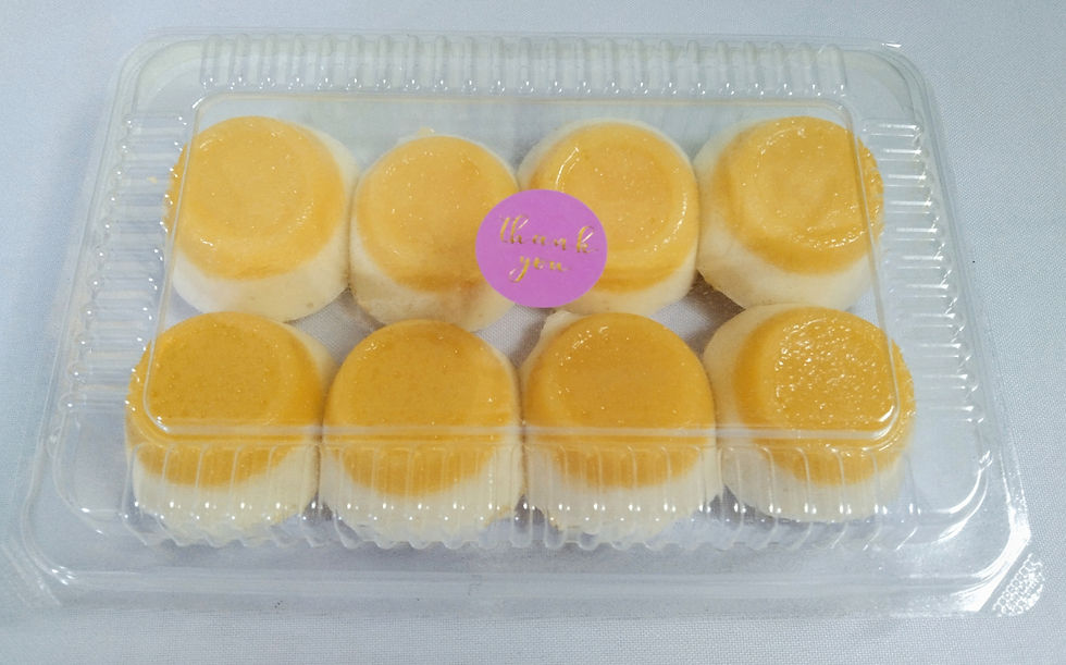 Thumbnail: Puto flan/ Puto De Leche medium 8pcs/tub