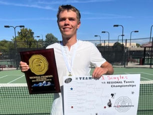 Vail Christian seniors claim No. 1 and No. 2 singles state tennis silver medals