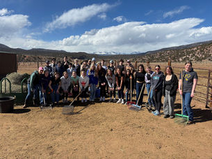 Vail Christian High School students spend 2 days volunteering throughout Eagle County