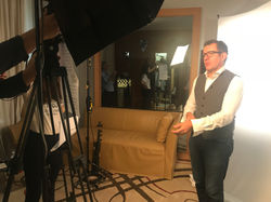 Tournage avec Dany Boon à Paris pour Chi