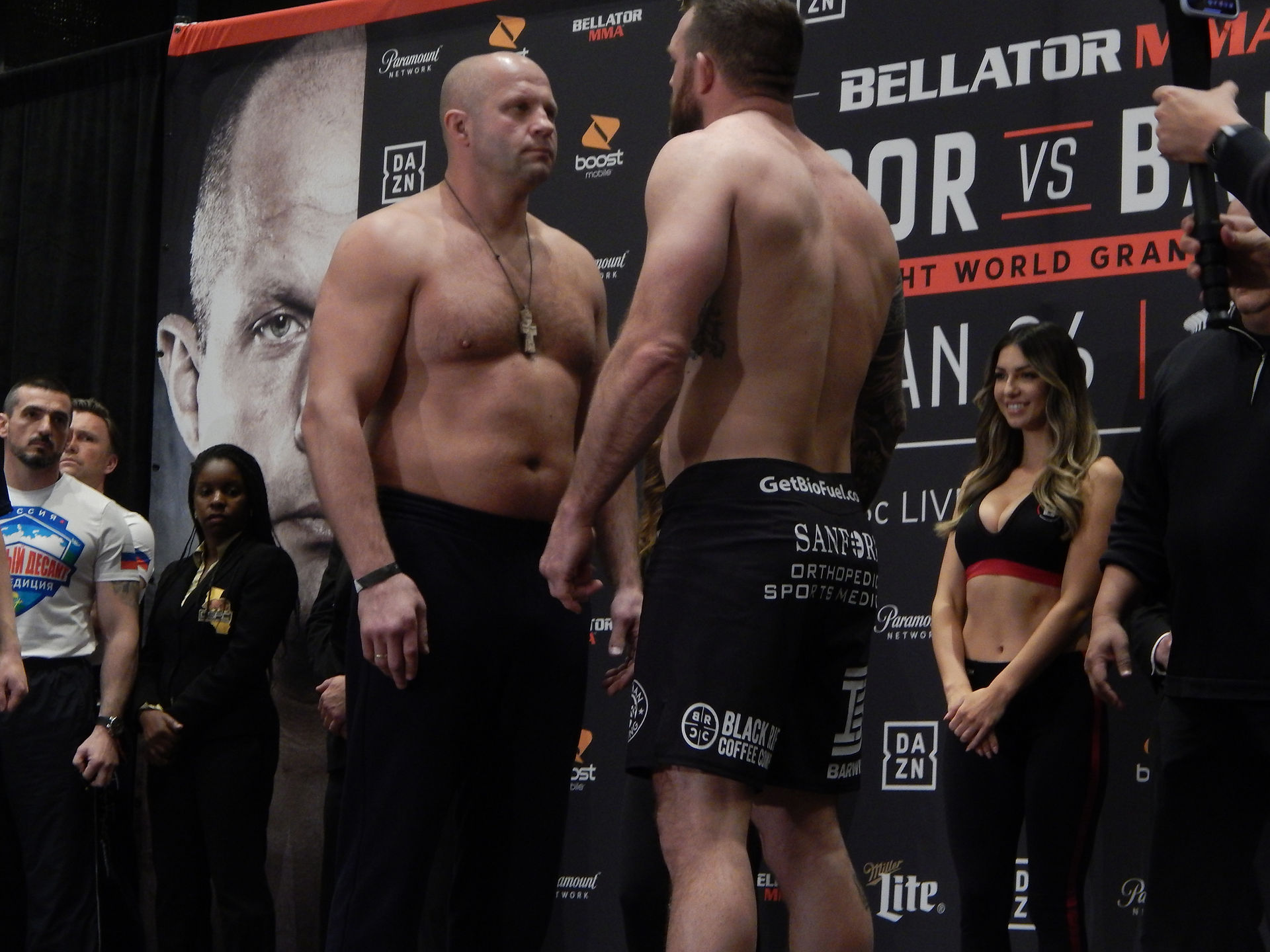BELLATOR 214 Ceremonial Weigh-in