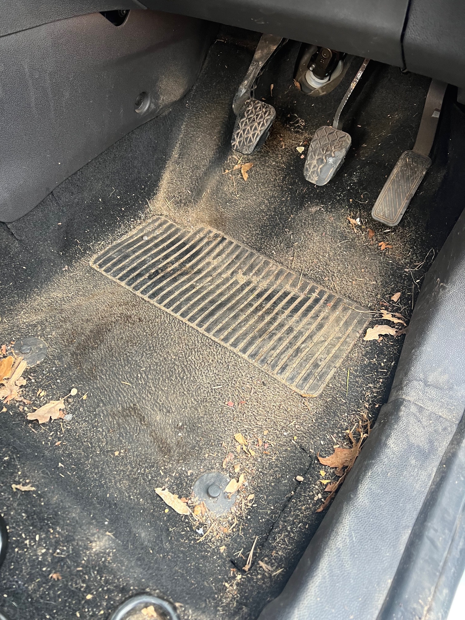 Interior before deep clean — D83 Detailing