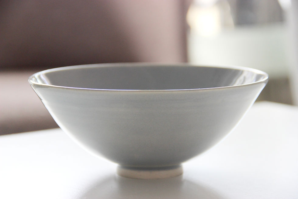 Thumbnail: Dove Grey Ice Cream Bowl