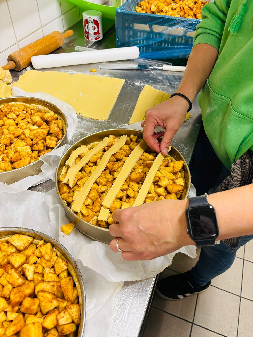 Bakken voor een glimlach💛🥧