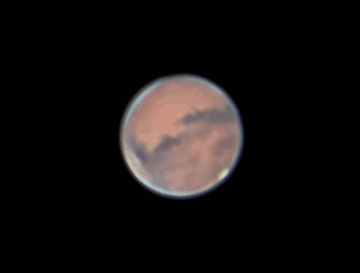 Mars animation
