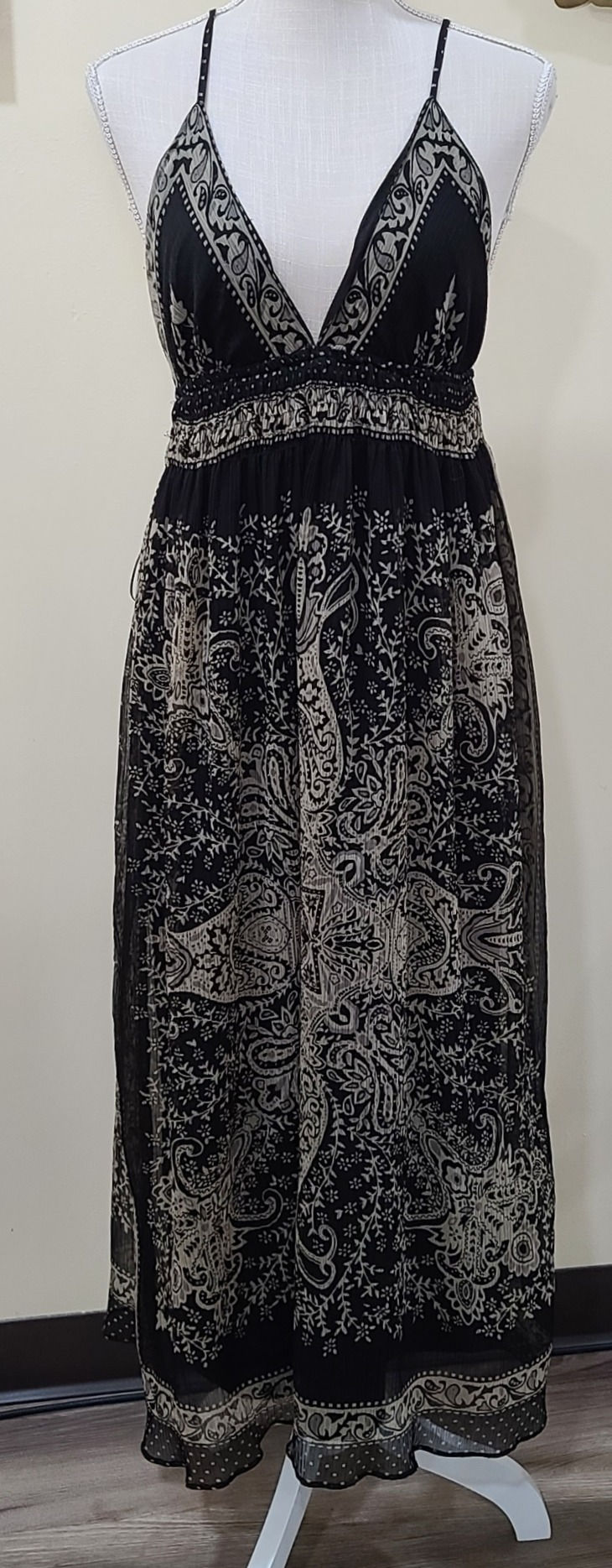 Spaghetti Strap Paisley Sundress