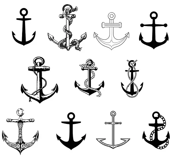 Download Anchor Svg Cut Files Silhouette Clipart Svg Clipart3