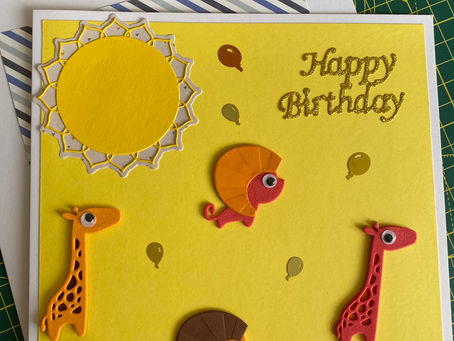 Finished card