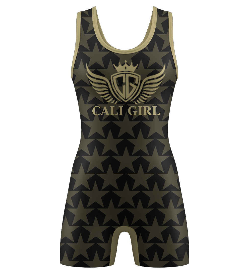 Cali Girl Gold Stars
