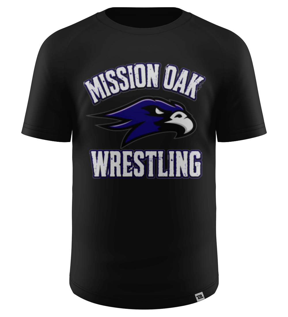 MO Wrestling Black Tee