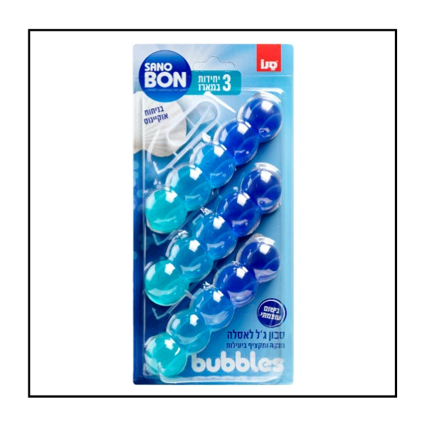   سانو بون Bubbles صابون جل  مرحاض برائحة أوكينوس ، ثلاثي