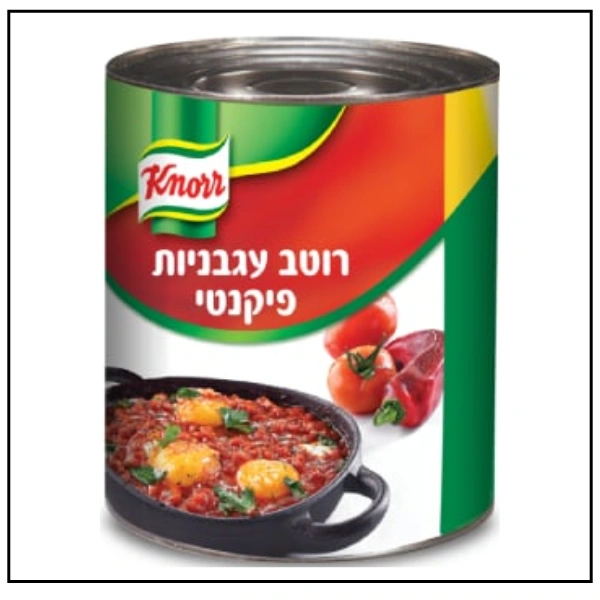 كنور بيكنتي صلصة بندورة حارة ( شكشوكة) – 2.6 كغم