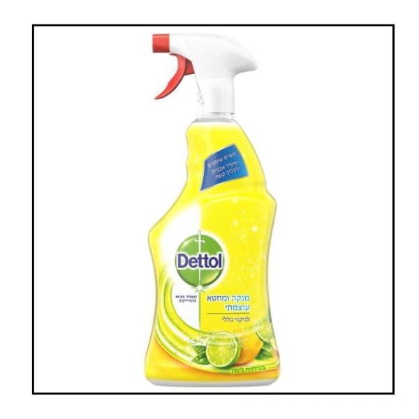   Dettol ديتول  رشاش منظف ومعقم قوي برائحة الليمون – حجم 750 مل  
