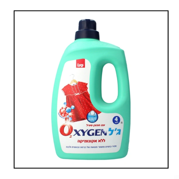 سانو اوكسجين سائل مزيل بقع للملابس 4 لتر 