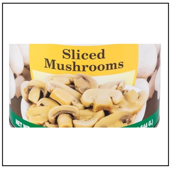 مشروم مقطع – علبة 2500 غم