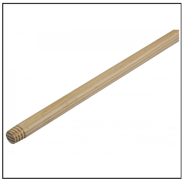 عصا خشبية 1.5 متر مع برغي