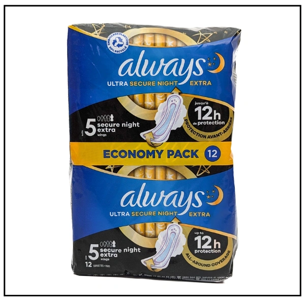 اولويز  الترا اكسترا سكيور نايت – 12 قطعة