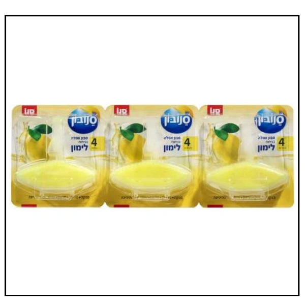 سانو بون صابون مرحاض برائحة ليمون، ثلاثي