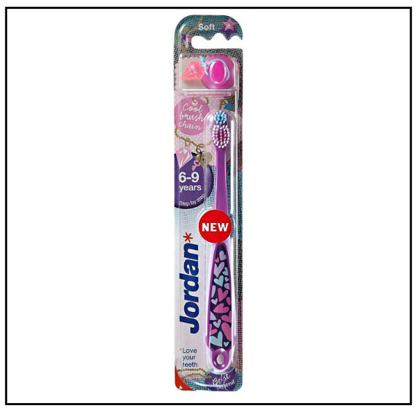 جوردان Step by Step  فرشاة اسنان للأطفال  – 6-9 سنوات – Soft
